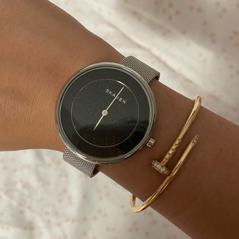 Pre-owned Skagen watch, Stainless steel band